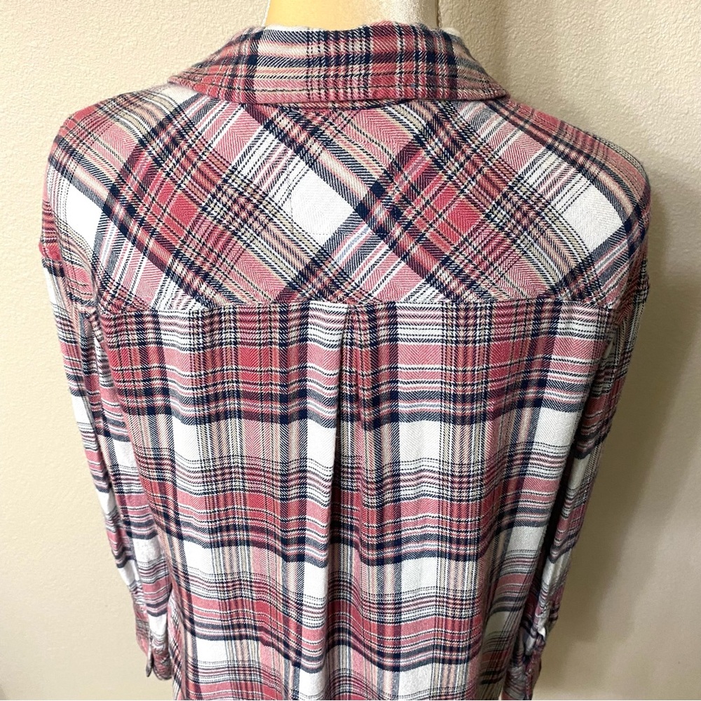 Rails X Free People Plaid Button-Front Shirt - image 6